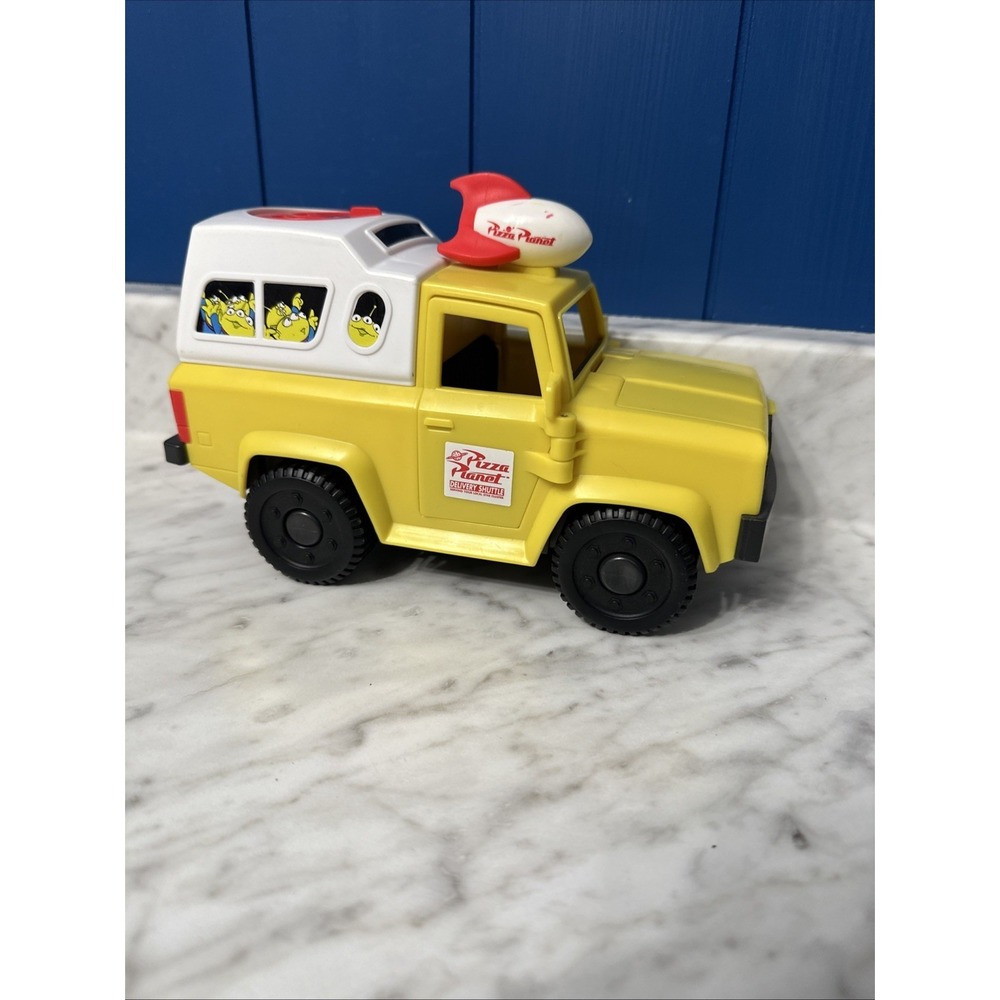 Disney Pixar Toy Story Pizza Planet Delivery Shuttle Toy Truck Mattel Imaginext